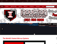 Tablet Screenshot of inductionsolutions.com